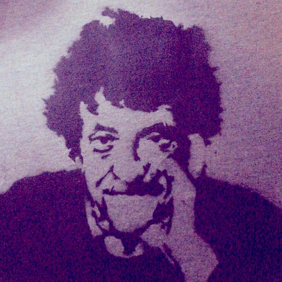 Smoke Vonnegut Stencil Tee - Picture 1 of 2